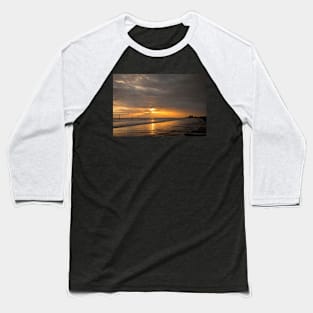 Sunrise on the Northumbrian coast Baseball T-Shirt